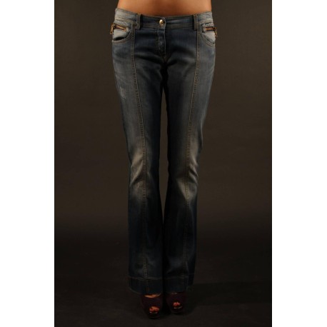 DENNY ROSE JEANS DENIM WOMAN MODRÁ