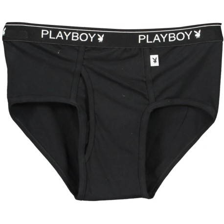 PLAY BOY BLACK PÁNSKY SLIP