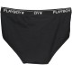 PLAY BOY BLACK PÁNSKY SLIP